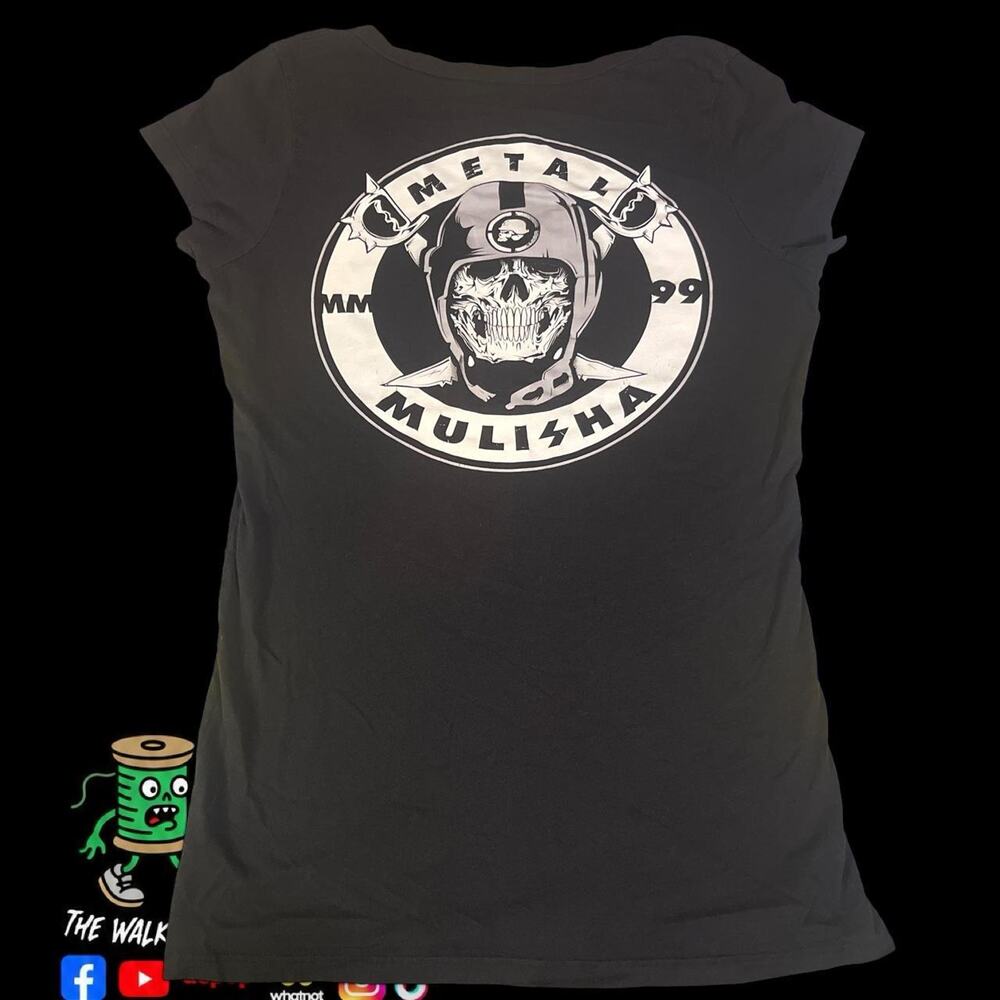 Metal Mulisha 2000s Raiders Like Skull V Neck Size S